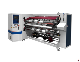 SLD-S Double-shaft Center Surface Plastic Film Slitting Rewinding Machine 