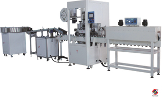 BZT-S Automatic Bopp Tape, Masking Tape, Duct Tape Sleeve Labeling & Packing Machine