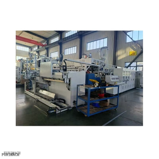 Stretch Film Casting Machine 6Tons/24Hours Fully Automatic Stretch Film Extrusion Machine PE Film Extruder