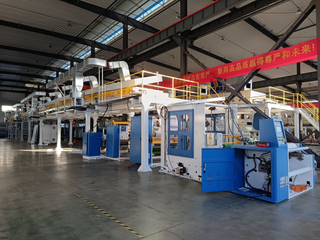 High Temperature Tape Coating Machine Online Rewinding Combined