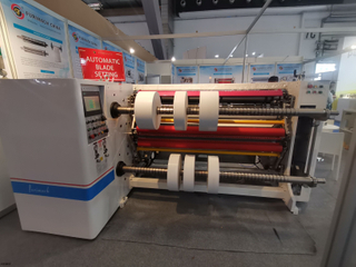 Label Stock Slitting Rewinding Machine